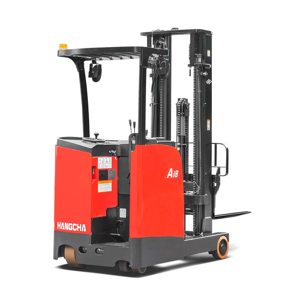 A SERIES STAND-ON REACH TRUCK 1.5 - 1.8T